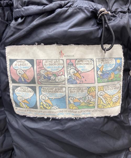 MONCLER（モンクレール）MONCLER (モンクレール) 「HERMINE GIUBBOTTO」ダウンコート ブラック サイズ:1の古着・服飾アイテム