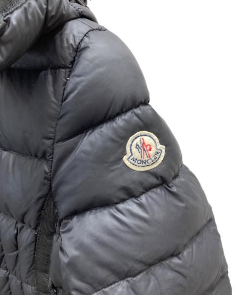 MONCLER（モンクレール）MONCLER (モンクレール) 「HERMINE GIUBBOTTO」ダウンコート ブラック サイズ:1の古着・服飾アイテム