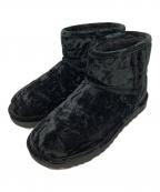 UGGアグ）の古着「W CLASSIC MINI CRUSHED VELVET」｜ブラック