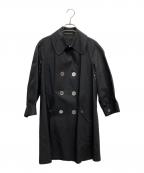 MACKINTOSHマッキントッシュ）の古着「ゴム引きトレンチコート」｜ブラック