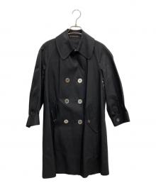 MACKINTOSH（マッキントッシュ）の古着「ゴム引きトレンチコート」｜ブラック
