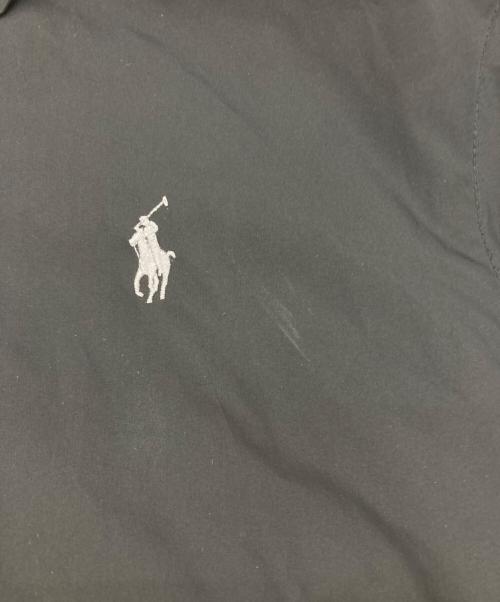POLO RALPH LAUREN（ポロ・ラルフローレン）POLO RALPH LAUREN (ポロ・ラルフローレン) ナイロンスイングトップ ブラック サイズ:Sの古着・服飾アイテム