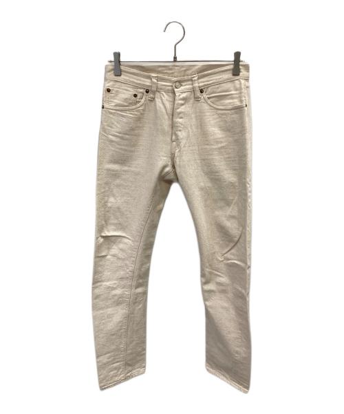 WAREHOUSE（ウエアハウス）WAREHOUSE (ウエアハウス) マザーコットンパンツ アイボリー サイズ:73.5cm（W29）の古着・服飾アイテム