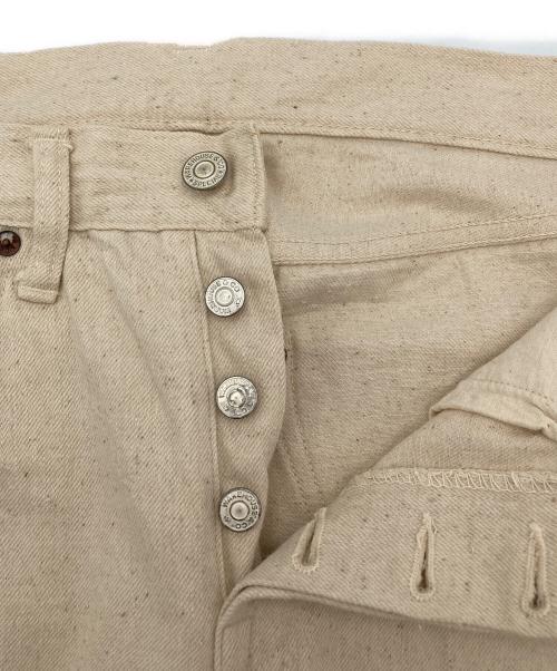 WAREHOUSE（ウエアハウス）WAREHOUSE (ウエアハウス) マザーコットンパンツ アイボリー サイズ:73.5cm（W29）の古着・服飾アイテム