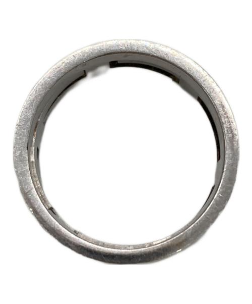 HERMES（エルメス）HERMES (エルメス) ムーブアッシュリング シルバー×ブラック サイズ:55の古着・服飾アイテム