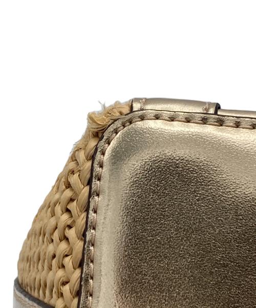 MICHAEL KORS（マイケル・コース）MICHAEL KORS (マイケル・コース) 2WAYショルダーバッグ ゴールドの古着・服飾アイテム