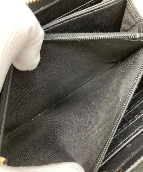 CHANEL（シャネル）CHANEL (シャネル) マトラッセ長財布 ブラックの古着・服飾アイテム