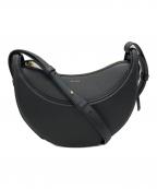 POLENEポレーヌ）の古着「ハーフムーンショルダーバッグ」｜ブラック