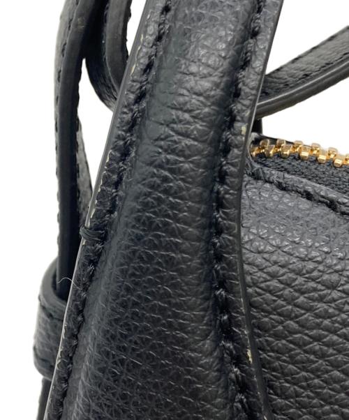 POLENE（ポレーヌ）POLENE (ポレーヌ) ハーフムーンショルダーバッグ ブラックの古着・服飾アイテム