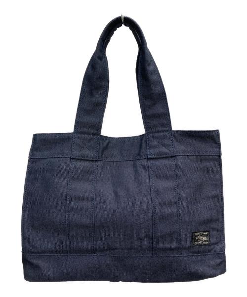 PORTER（ポーター）PORTER (ポーター)  SMOKY TOTE BAG(S) ネイビーの古着・服飾アイテム