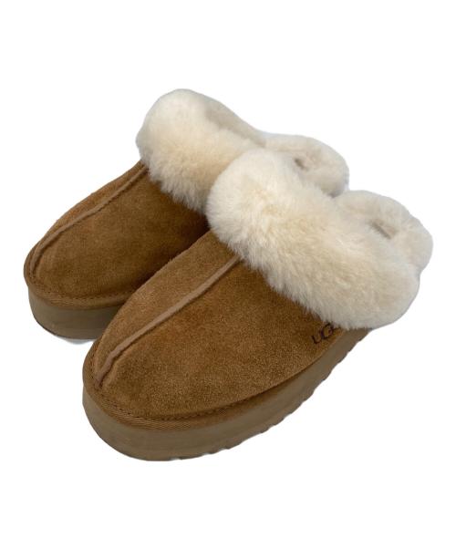 UGG（アグ）UGG (アグ) Disquette ブラウン サイズ:UK5　EU38の古着・服飾アイテム