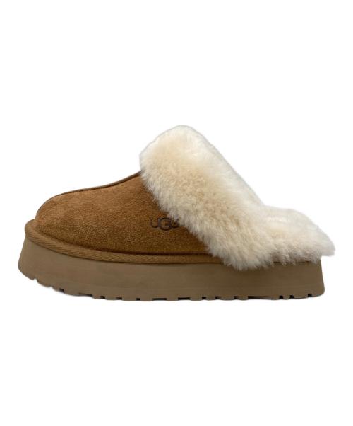 UGG（アグ）UGG (アグ) Disquette ブラウン サイズ:UK5　EU38の古着・服飾アイテム