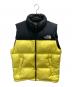 THE NORTH FACE（ザ ノース フェイス）の古着「ダウンベスト」｜イエロー