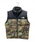 THE NORTH FACEザ ノース フェイス）の古着「Novelty Nuptse Vest/ノベルティヌプシベスト」｜カーキ