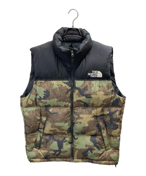 THE NORTH FACE（ザ ノース フェイス）THE NORTH FACE (ザ ノース フェイス) Novelty Nuptse Vest/ノベルティヌプシベスト カーキ サイズ:XLの古着・服飾アイテム