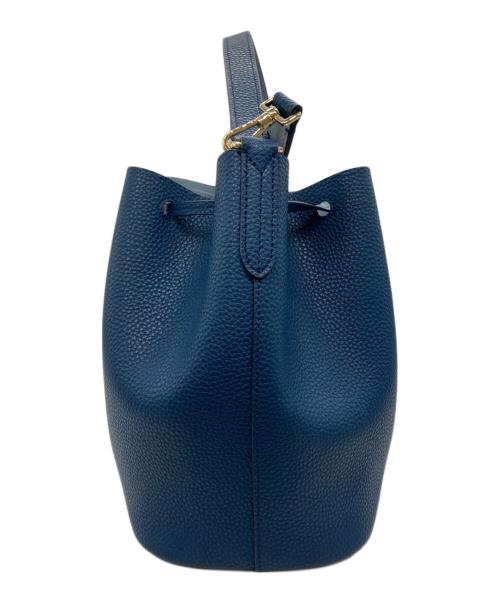 BALLY（バリー）BALLY (バリー) BLYSS 巾着ショルダーバッグ ブルーの古着・服飾アイテム