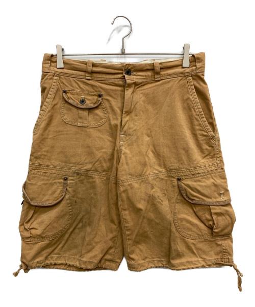 POLO RALPH LAUREN（ポロ・ラルフローレン）POLO RALPH LAUREN (ポロ・ラルフローレン) ギミックカーゴハーフパンツ ベージュ サイズ:Mの古着・服飾アイテム