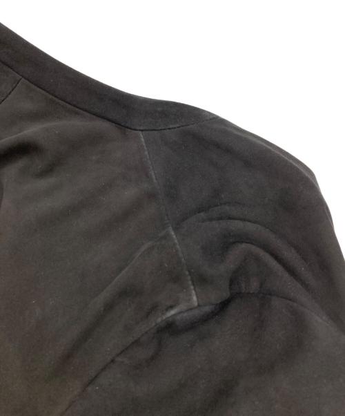 quattrocchi（クアトロッキ）quattrocchi (クアトロッキ) International Gallery (インターナショナルギャラリー) ゴートスエードノーラペルジャケット ブラック サイズ:42の古着・服飾アイテム