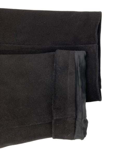 quattrocchi（クアトロッキ）quattrocchi (クアトロッキ) International Gallery (インターナショナルギャラリー) ゴートスエードノーラペルジャケット ブラック サイズ:42の古着・服飾アイテム