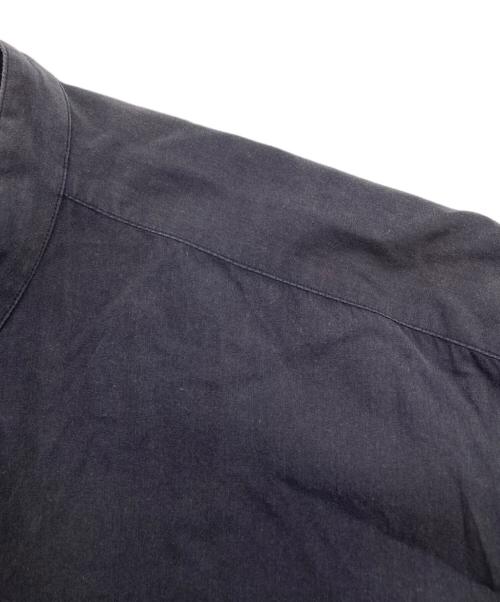 COMOLI（コモリ）COMOLI (コモリ) バンドカラーシャツ ネイビー サイズ:Sの古着・服飾アイテム