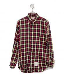 THOM BROWNE. NEW YORK（トムブラウン ニューヨーク）の古着「チェックシャツ」｜レッド×イエロー