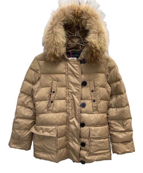 MONCLER（モンクレール）MONCLER (モンクレール) MESSダウンジャケット ベージュ サイズ:00の古着・服飾アイテム