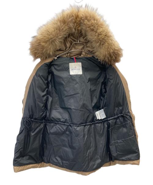 MONCLER（モンクレール）MONCLER (モンクレール) MESSダウンジャケット ベージュ サイズ:00の古着・服飾アイテム