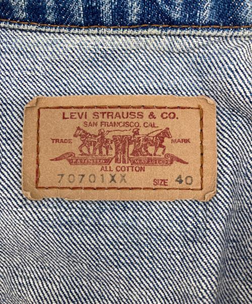 LEVI'S（リーバイス）LEVI'S (リーバイス) 復刻 1stデニムジャケット インディゴ サイズ:40の古着・服飾アイテム
