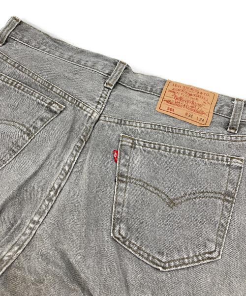 LEVI'S（リーバイス）LEVI'S (リーバイス) 先染めブラックデニムパンツ ブラック サイズ:W34の古着・服飾アイテム