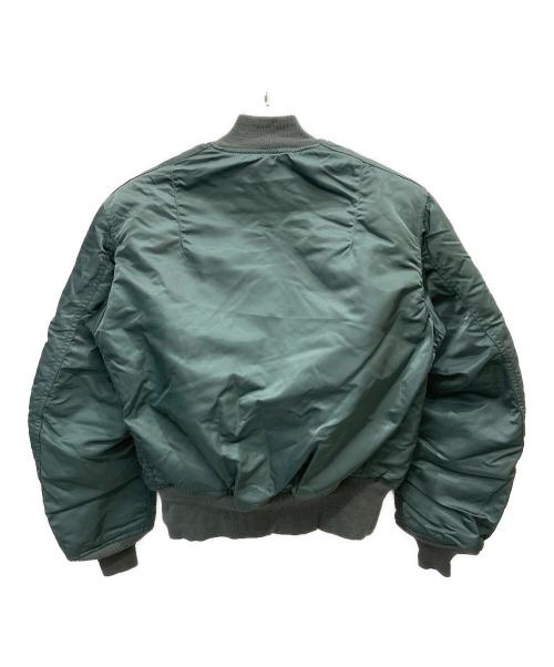 ALPHA（アルファ）ALPHA (アルファ) MA-1ジャケット セージグリーン サイズ:Sの古着・服飾アイテム