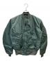 ALPHA（アルファ）の古着「MA-1ジャケット」｜セージグリーン