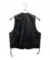 DEGNER (デグナー) レースアップレザーベスト ブラック サイズ:M：9000円
