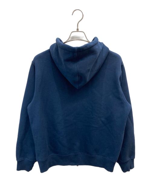 thisisneverthat（ディスイズネバーザット）thisisneverthat (ディスイズネバーザット) DSN-Logo Zip Up Hoodie ネイビー サイズ:Sの古着・服飾アイテム