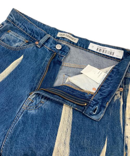 OUR LEGACY（アワーレガシー）OUR LEGACY (アワーレガシー) EXTENDED THIRD CUT Glass Bleach Denim インディゴ サイズ:29の古着・服飾アイテム