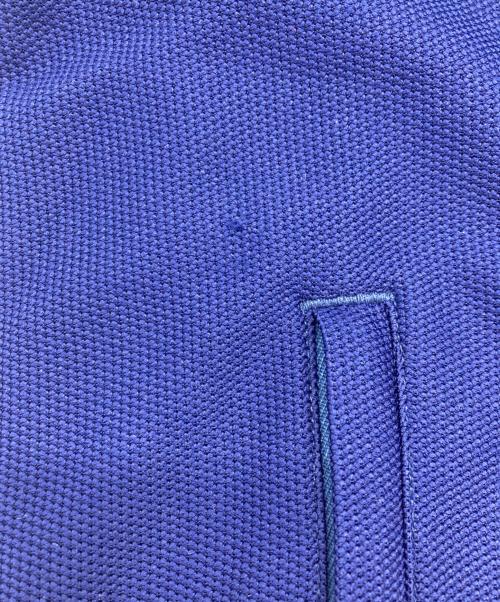 GUCCI（グッチ）GUCCI (グッチ) Interlocking G Polyester Pique Zip-Up Jacket ホワイト×ネイビー サイズ:Sの古着・服飾アイテム