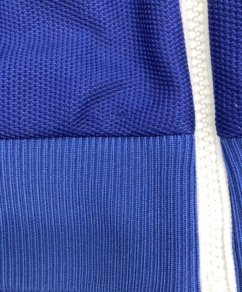 GUCCI（グッチ）GUCCI (グッチ) Interlocking G Polyester Pique Zip-Up Jacket ホワイト×ネイビー サイズ:Sの古着・服飾アイテム