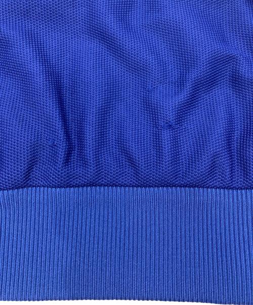 GUCCI（グッチ）GUCCI (グッチ) Interlocking G Polyester Pique Zip-Up Jacket ホワイト×ネイビー サイズ:Sの古着・服飾アイテム