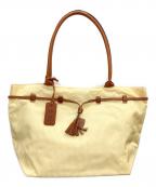 Felisiフェリージ）の古着「ナイロントートバッグ」｜イエロー