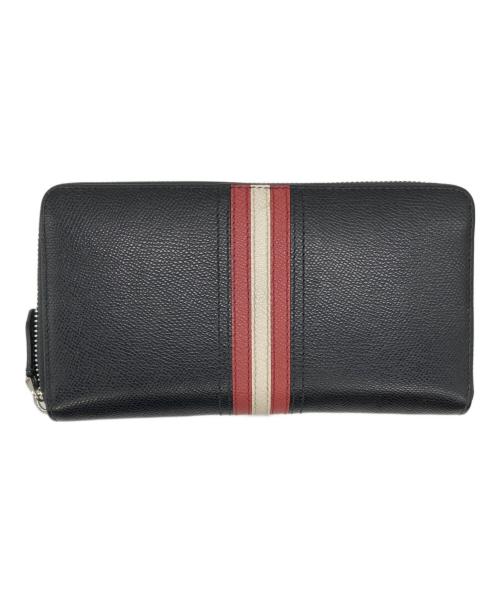 BALLY（バリー）BALLY (バリー) TELEN.LT GYSI ロングウォレット ブラックの古着・服飾アイテム