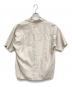 H BEAUTY&YOUTH (エイチ ビューティー&ユース) OPEN COLLAR SHORT SLEEVE SHIRT アイボリー サイズ:S：4000円
