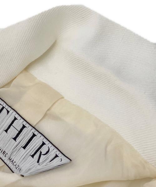 THIRD MAGAZINE（サードマガジン）THIRD MAGAZINE (サードマガジン) ショートスリーブジャケット ホワイト サイズ:Mの古着・服飾アイテム