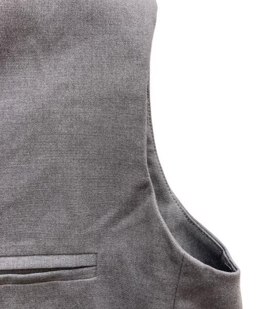 forme（フォルメ）forme (フォルメ) Front Button Vest グレー サイズ:FREEの古着・服飾アイテム