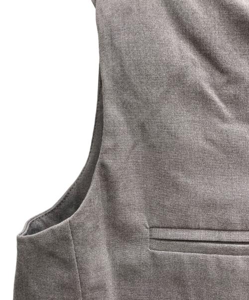 forme（フォルメ）forme (フォルメ) Front Button Vest グレー サイズ:FREEの古着・服飾アイテム