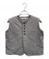 forme（フォルメ）の古着「Front Button Vest」｜グレー