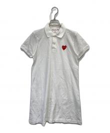 COMME des GARCONS GIRL（コムデギャルソンガール）の古着「ポロワンピース」｜ホワイト