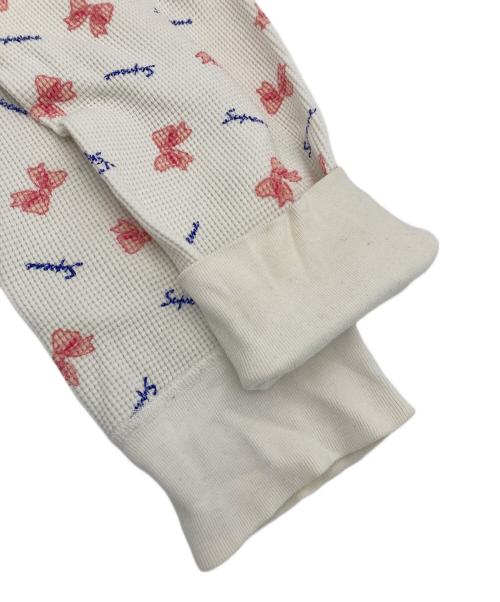 SUPREME（シュプリーム）SUPREME (シュプリーム) Bow Waffle Thermal ホワイト サイズ:Ｍの古着・服飾アイテム