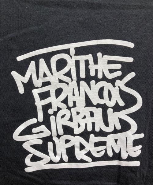 SUPREME（シュプリーム）Supreme (シュプリーム) MARITHE+FRANCOIS GIRBAUD (マリテフランソワジルボー) Marithe + Francois Girbaud Tee ブラック サイズ:Sの古着・服飾アイテム