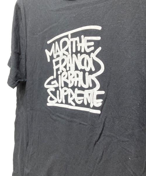 SUPREME（シュプリーム）Supreme (シュプリーム) MARITHE+FRANCOIS GIRBAUD (マリテフランソワジルボー) Marithe + Francois Girbaud Tee ブラック サイズ:Sの古着・服飾アイテム