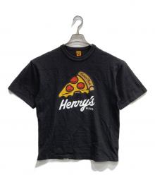 HUMAN MADE（ヒューマンメイド）の古着「Henry's Pizza Tee」｜ブラック
