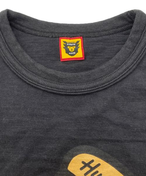 HUMAN MADE（ヒューマンメイド）HUMAN MADE (ヒューマンメイド) Henry's Pizza Tee ブラック サイズ:XLの古着・服飾アイテム